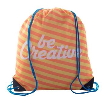 CreaDraw Plus custom drawstring bag Blue/white