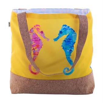 SuboShop Playa custom beach bag, nature Nature,white