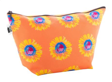 CreaBeauty Trapeze L Individuelle Kosmetiktasche Schwarz/weiss