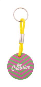 Woody Plus A custom keyring Nature yellow