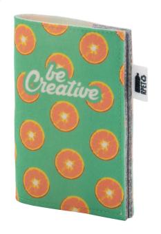 CreaFelt Pass custom RPET passport cover White/grey