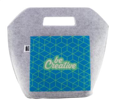 CreaFelt Coolgrab custom RPET cooler bag White/grey