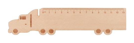 Looney wooden ruler Nature