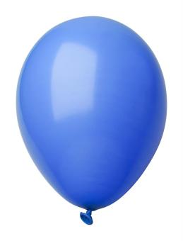 CreaBalloon balloon, pastel colour Aztec blue