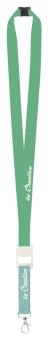Subyard Drink Safe custom sublimation lanyard White
