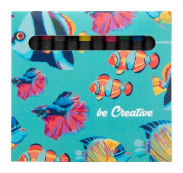 Craxon 12 custom 12 pc crayon set Nature
