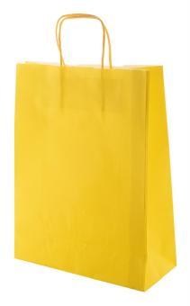 Store Papier-Einkaufstasche Gelb