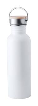 Tulman Edelstahl-Trinkflasche Weiß
