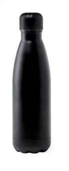 Toppen Edelstahl-Trinkflasche Schwarz