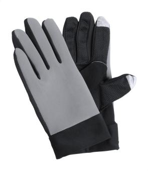 Estri Touch-Sporthandschuhe Grau/schwarz