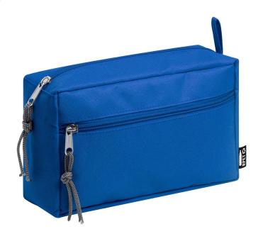 Cosmax RPET Kosmetik-Tasche Blau