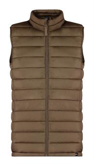 Rostol RPET bodywarmer vest, brown Brown | L