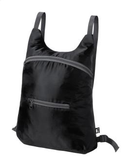 Lirox foldable RPET backpack Black