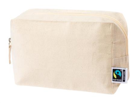 Omilo Fairtrade Kosmetiktasche Natur