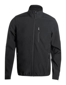 Timber RPET-Softshelljacke, schwarz Schwarz | L