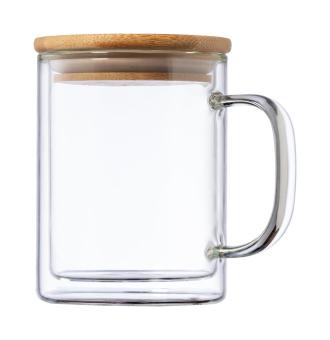 Laik glass thermo mug Transparent