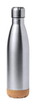 Kraten Edelstahl-Trinkflasche Silber