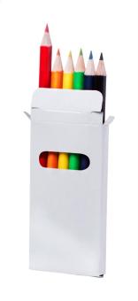 Lionni 6-tlg. Buntstifte-Set Weiß