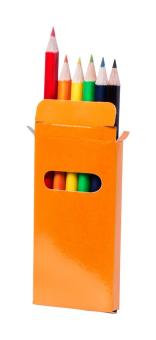 Lionni 6-tlg. Buntstifte-Set Orange