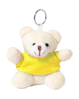 Teddy keyring Yellow