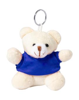 Teddy keyring Aztec blue