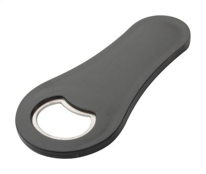 Tronic bottle opener with magnet Black