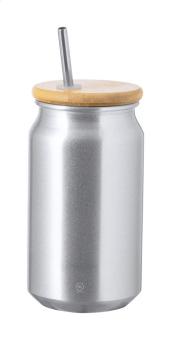 Divern mason jar cup Silver
