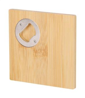 Lestral bottle opener coaster Nature