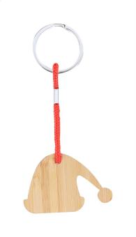 Kymor Christmas keyring, Santa hat, nature Nature,red