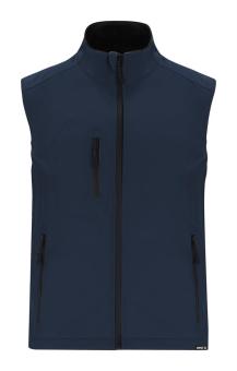 Mireo RPET Softshell-Bodywarmer-Weste, dunkelblau Dunkelblau | XL