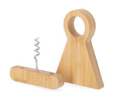 Drixa corkscrew bottle holder Nature