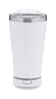 Duxen thermo cup with speaker White