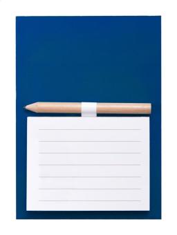 Yakari magnetic notepad Aztec blue