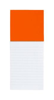 Sylox magnetic notepad Orange