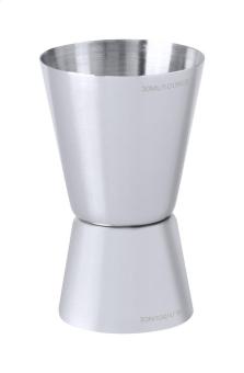 Robert Cocktail-Messbecher Silber