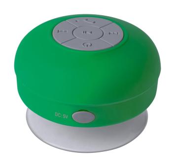 Rariax splashproof bluetooth speaker White/green