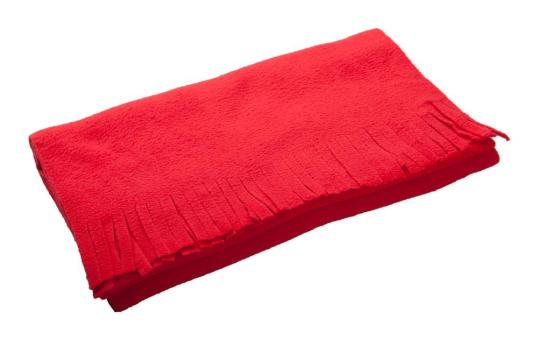 Bufanda Fleece-Schal Rot