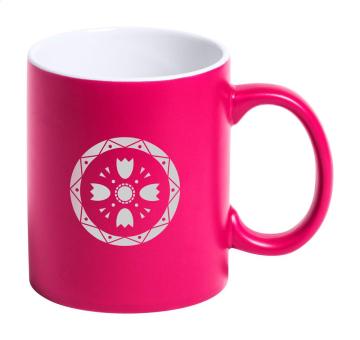 Lousa Tasse Rosa/weiß