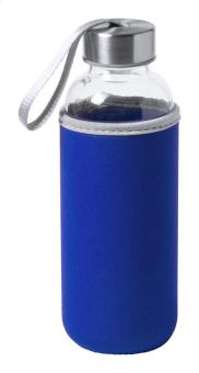 Ganga glass bottle Aztec blue