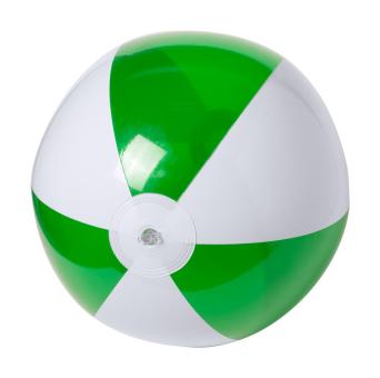 Zeusty beach ball (ø28 cm) White/green