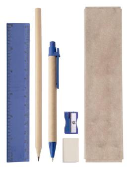 Gabon stationery set, nature Nature,blue