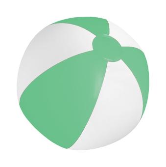 Playo Strandball (ø28 cm) Weiß/grün