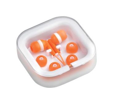Clarin earphones White/orange