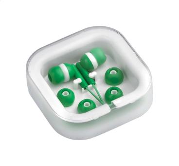 Cort earphones White/green