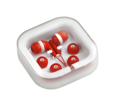 Clarin In-Ear-Kopfhörer Weiß/rot