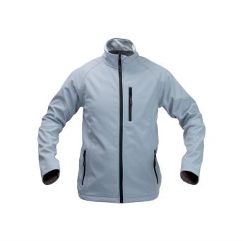 Molter softshell jacket, light grey Light grey | L