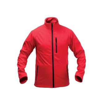 Toasta Softshell Jacke, rot/schwarz Rot/schwarz | L