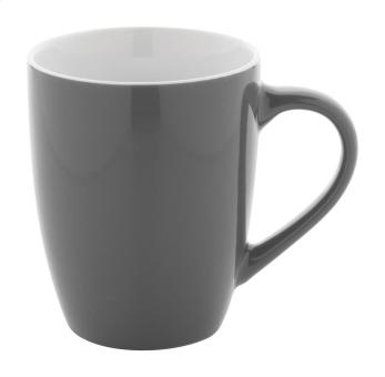 Gaia Becher Dunkelgrau/weiß