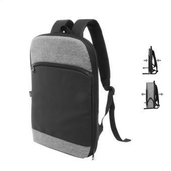 Bapuba RPET extendable backpack Gray/black