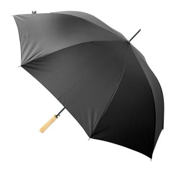 Asperit RPET Regenschirm Schwarz